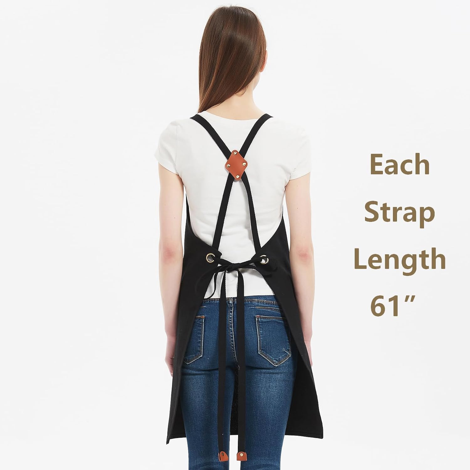 12 oz Cotton Canvas Cross-Back Apron
